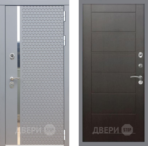 Входная металлическая Дверь Рекс (REX) 24 Сити Венге в Подольск