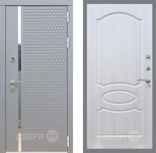 Входная металлическая Дверь Рекс (REX) 24 FL-128 Лиственница беж в Подольск