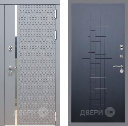Входная металлическая Дверь Рекс (REX) 24 FL-289 Ясень черный в Подольск