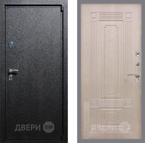 Входная металлическая Дверь Рекс (REX) 3 FL-2 Беленый дуб в Подольск