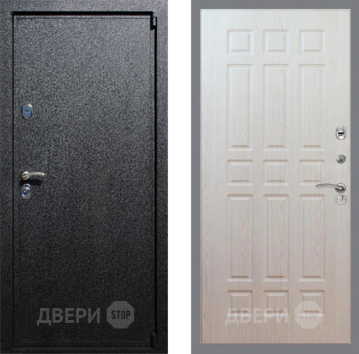 Входная металлическая Дверь Рекс (REX) 3 FL-33 Беленый дуб в Подольск