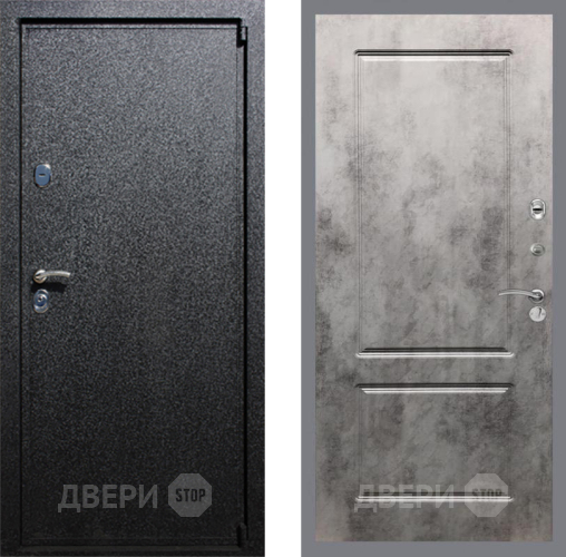 Входная металлическая Дверь Рекс (REX) 3 FL-117 Бетон темный в Подольск
