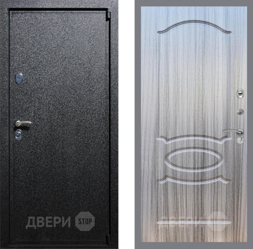 Входная металлическая Дверь Рекс (REX) 3 FL-128 Сандал грей в Подольск
