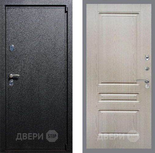 Входная металлическая Дверь Рекс (REX) 3 FL-243 Беленый дуб в Подольск