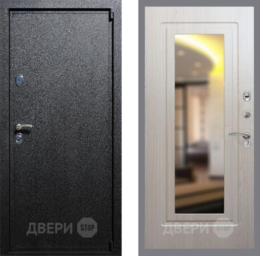 Входная металлическая Дверь Рекс (REX) 3 FLZ-120 Беленый дуб в Подольск