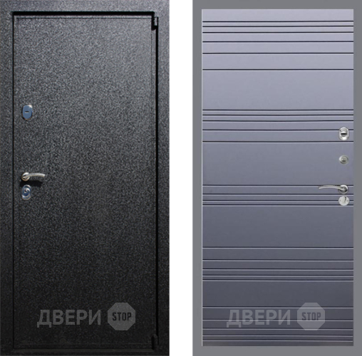 Входная металлическая Дверь Рекс (REX) 3 Line Силк титан в Подольск