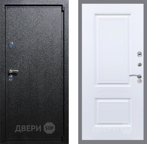 Входная металлическая Дверь Рекс (REX) 3 Смальта Силк Сноу в Подольск