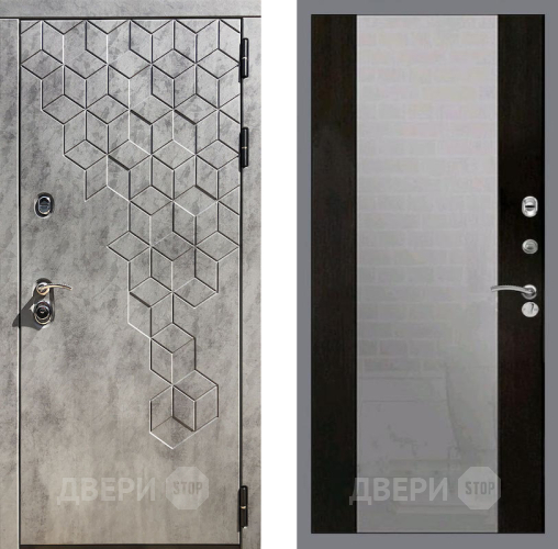 Дверь Рекс (REX) 23 СБ-16 Зеркало Венге в Подольск