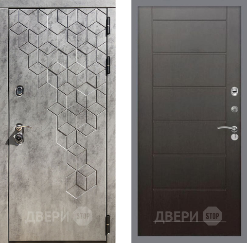 Входная металлическая Дверь Рекс (REX) 23 Сити Венге в Подольск
