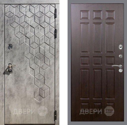 Входная металлическая Дверь Рекс (REX) 23 FL-33 Венге в Подольск