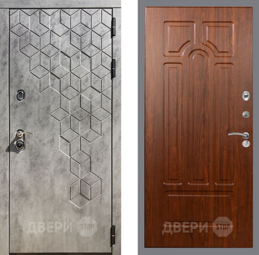Входная металлическая Дверь Рекс (REX) 23 FL-58 Морёная берёза в Подольск