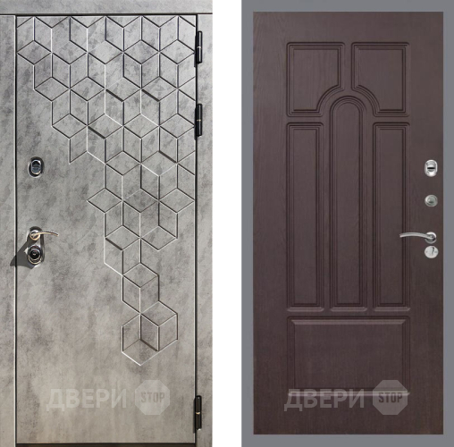 Входная металлическая Дверь Рекс (REX) 23 FL-58 Венге в Подольск