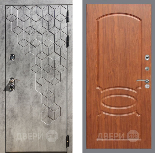 Входная металлическая Дверь Рекс (REX) 23 FL-128 Морёная берёза в Подольск