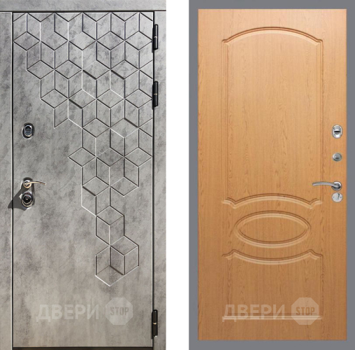 Входная металлическая Дверь Рекс (REX) 23 FL-128 Дуб в Подольск