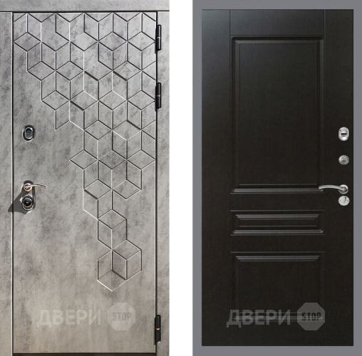 Входная металлическая Дверь Рекс (REX) 23 FL-243 Венге в Подольск