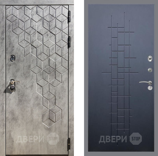 Дверь Рекс (REX) 23 FL-289 Ясень черный в Подольск