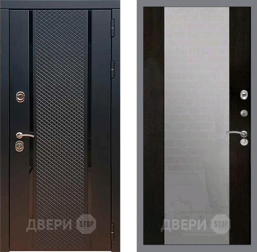 Входная металлическая Дверь Рекс (REX) 25 СБ-16 Зеркало Венге в Подольск