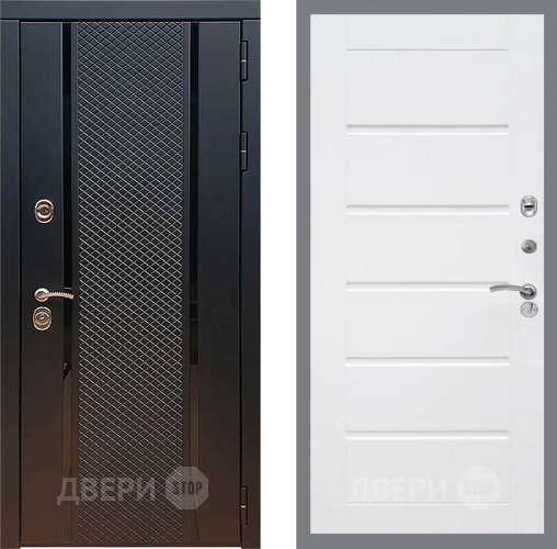 Входная металлическая Дверь Рекс (REX) 25 Сити Белый ясень в Подольск
