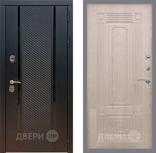 Входная металлическая Дверь Рекс (REX) 25 FL-2 Беленый дуб в Подольск