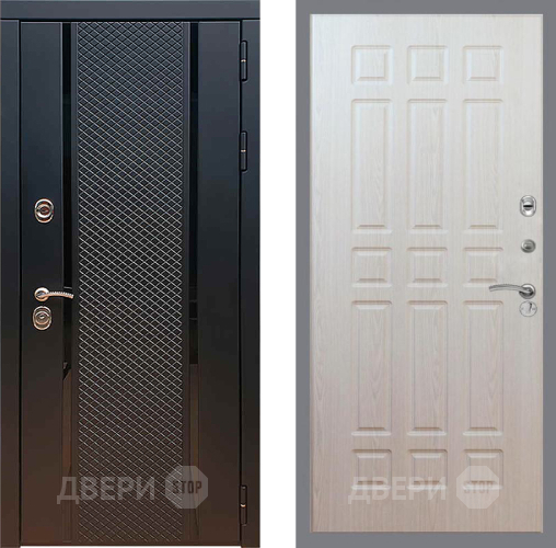 Входная металлическая Дверь Рекс (REX) 25 FL-33 Беленый дуб в Подольск