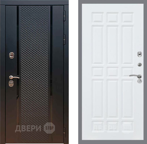 Входная металлическая Дверь Рекс (REX) 25 FL-33 Силк Сноу в Подольск