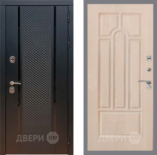 Входная металлическая Дверь Рекс (REX) 25 FL-58 Беленый дуб в Подольск
