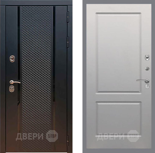 Входная металлическая Дверь Рекс (REX) 25 FL-117 Грей софт в Подольск