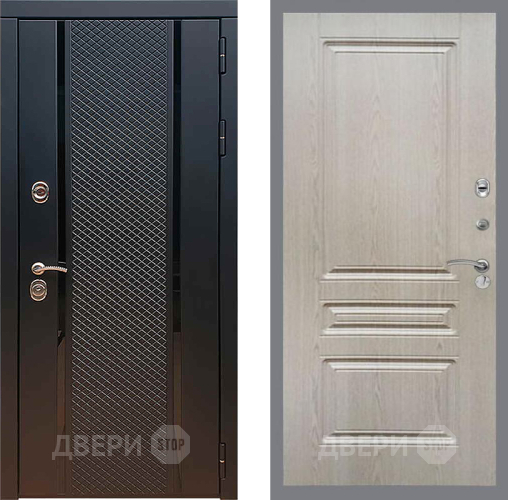 Входная металлическая Дверь Рекс (REX) 25 FL-243 Беленый дуб в Подольск