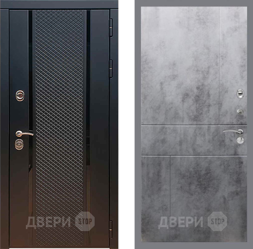 Входная металлическая Дверь Рекс (REX) 25 FL-290 Бетон темный в Подольск