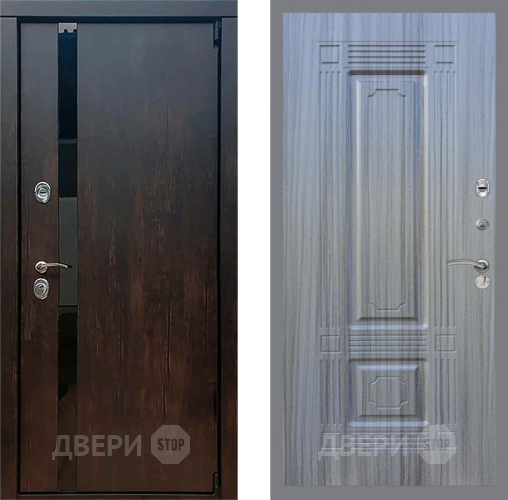 Входная металлическая Дверь Рекс (REX) 26 FL-2 Сандал грей в Подольск