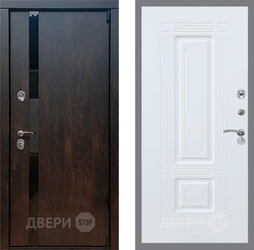 Входная металлическая Дверь Рекс (REX) 26 FL-2 Силк Сноу в Подольск