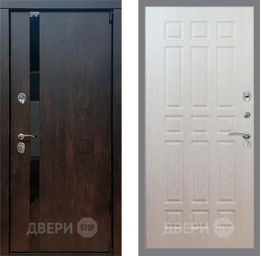 Входная металлическая Дверь Рекс (REX) 26 FL-33 Беленый дуб в Подольск