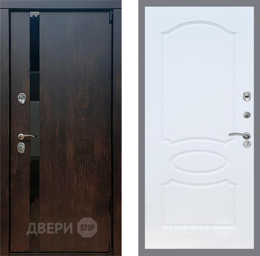 Дверь Рекс (REX) 26 FL-128 Белый ясень в Подольск