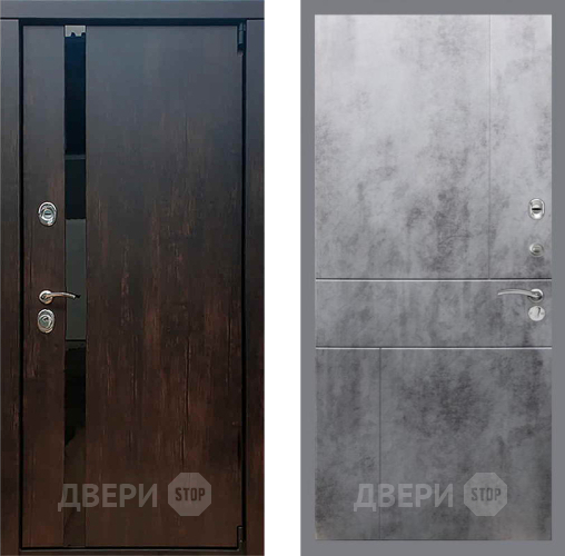 Входная металлическая Дверь Рекс (REX) 26 FL-290 Бетон темный в Подольск