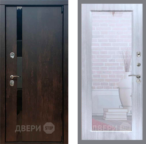 Дверь Рекс (REX) 26 Зеркало Пастораль Сандал белый в Подольск