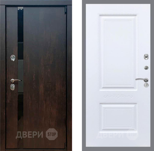 Входная металлическая Дверь Рекс (REX) 26 Смальта Силк Сноу в Подольск