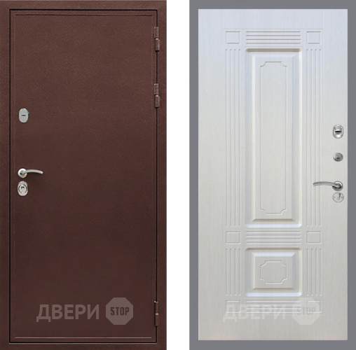 Дверь Рекс (REX) 5 металл 3 мм FL-2 Лиственница беж в Подольск