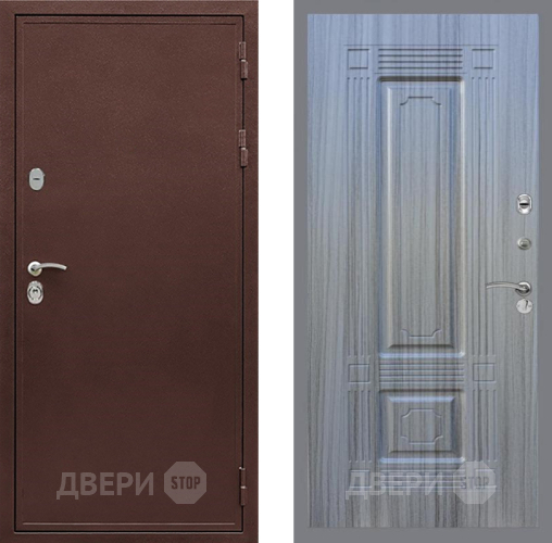 Дверь Рекс (REX) 5 металл 3 мм FL-2 Сандал грей в Подольск