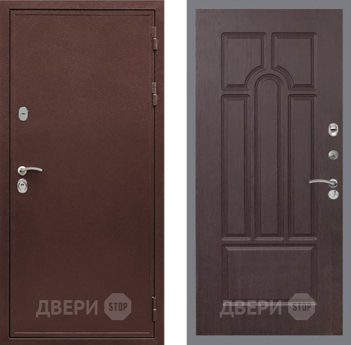 Дверь Рекс (REX) 5 металл 3 мм FL-58 Венге в Подольск