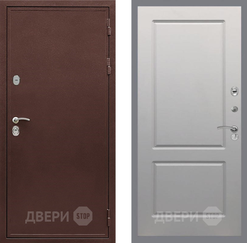 Дверь Рекс (REX) 5 металл 3 мм FL-117 Грей софт в Подольск