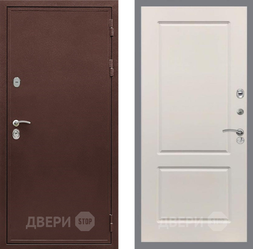 Входная металлическая Дверь Рекс (REX) 5 металл 3 мм FL-117 Шампань в Подольск