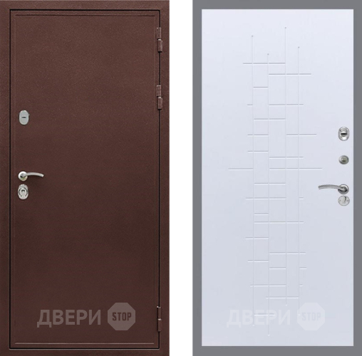 Дверь Рекс (REX) 5 металл 3 мм FL-289 Белый ясень в Подольск