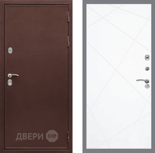 Дверь Рекс (REX) 5 металл 3 мм FL-291 Силк Сноу в Подольск