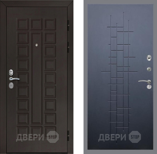 Входная металлическая Дверь Рекс (REX) Сенатор Cisa FL-289 Ясень черный в Подольск