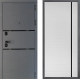 Входная металлическая Дверь Дверной континент Диамант Дизайн ФЛ-757 Черное Стекло Софт милк в Подольск