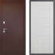 Входная металлическая Дверь Дверной континент Рубикон Медь Дизайн ФЛ-70 Лиственница белая в Подольск