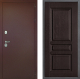 Входная металлическая Дверь Дверной континент Рубикон Медь Дизайн ФЛ-243 Дуб шоколадный в Подольск