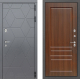 Входная металлическая Дверь Лабиринт (LABIRINT) Cosmo 03 Орех бренди в Подольск