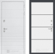 Входная металлическая Дверь Лабиринт (LABIRINT) Трендо 25 Белый софт в Подольск