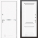 Входная металлическая Дверь Лабиринт (LABIRINT) Лайн White 26 Белый (RAL-9003) в Подольск